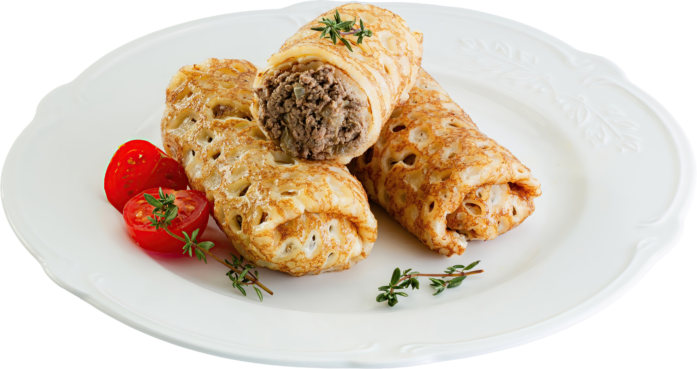 Млинці з печінкою