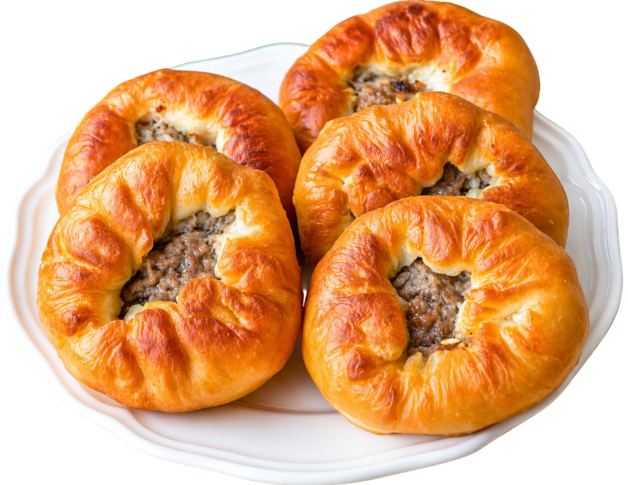 Біляші з м'ясом.Купити біляші. Елікатні Продукти